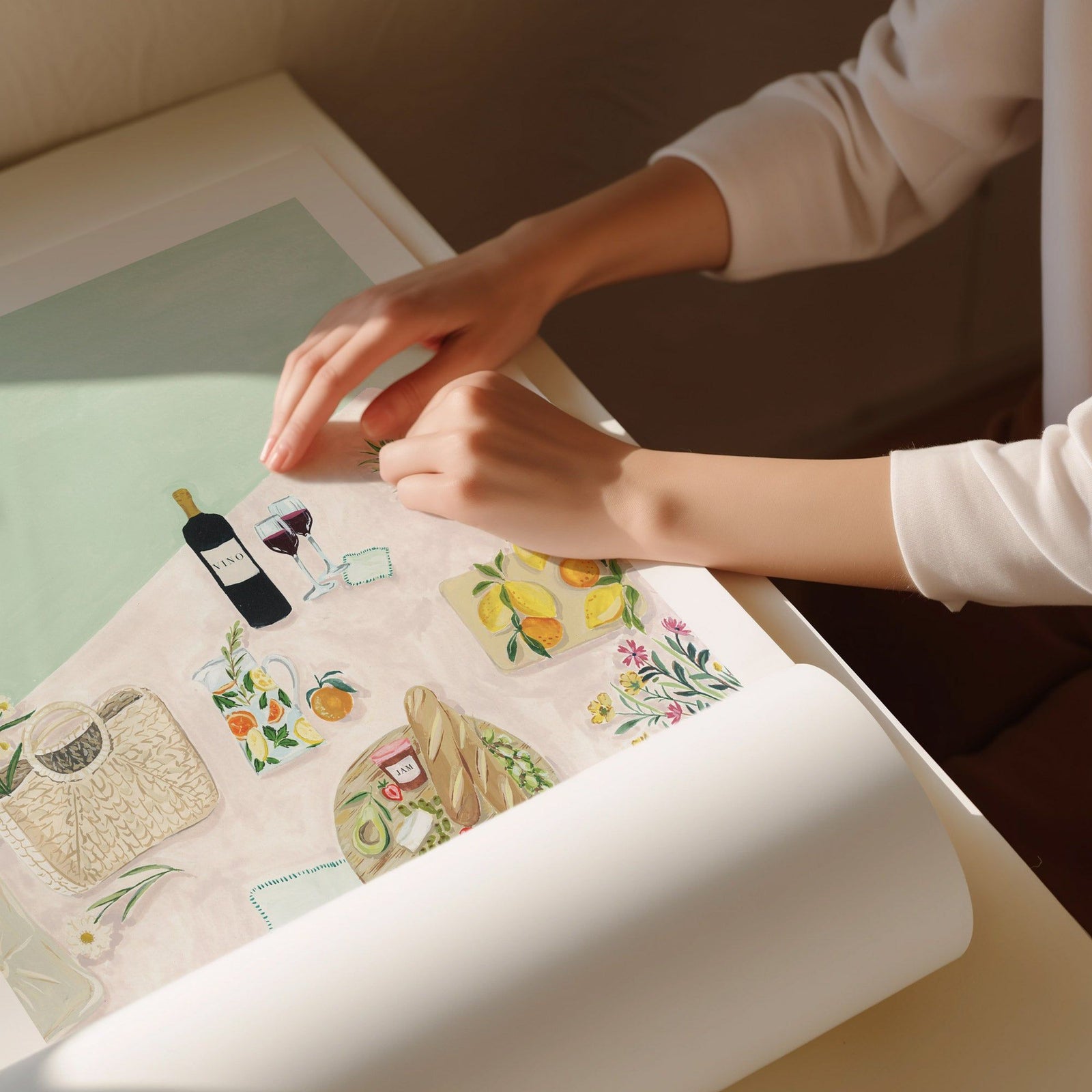 Time For A Picnic Art Print