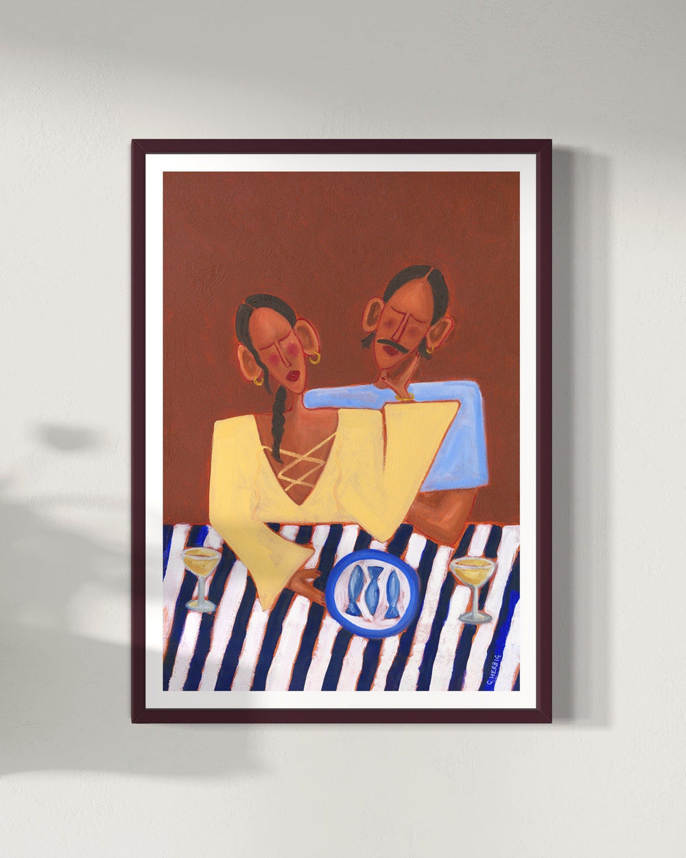 Sardines for Supper Art Print