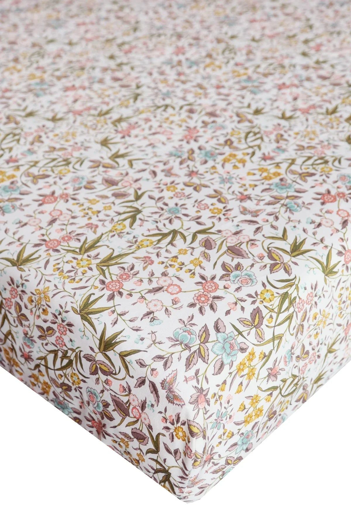Fitted Sheet made with Liberty Fabric TAPESTRY