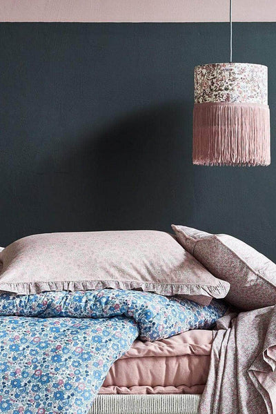 Frill Edge Pillowcase Made With Liberty Fabric Capel Pink