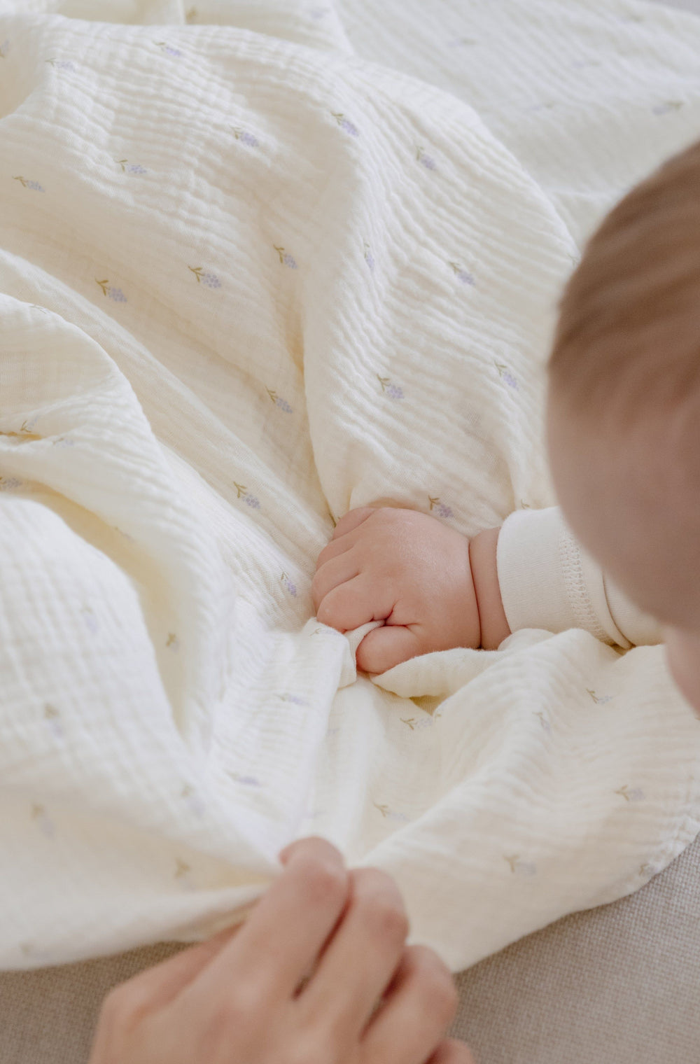 Soft Swaddle – Lavender Field