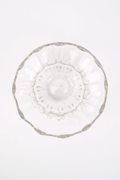 Vintage Hand Blown Glass Dish