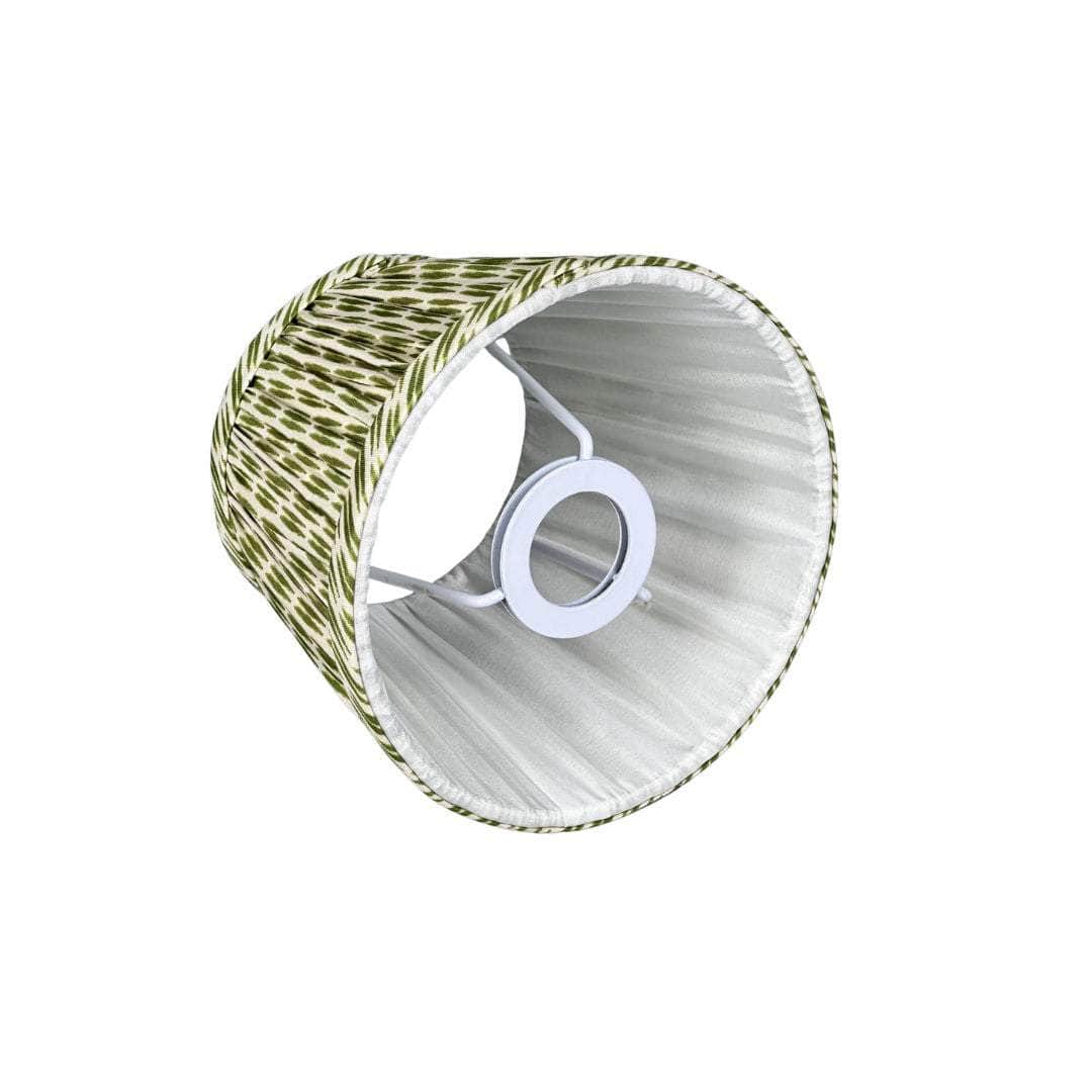 Lampshade Green Ikat