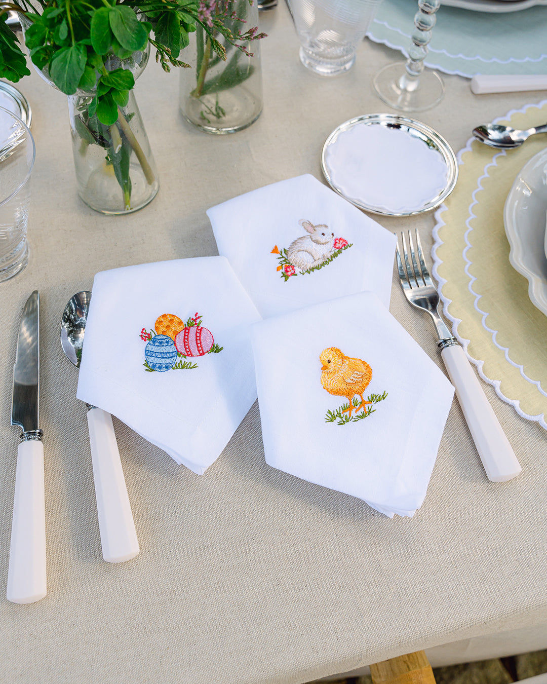 Easter Eggs Napkin