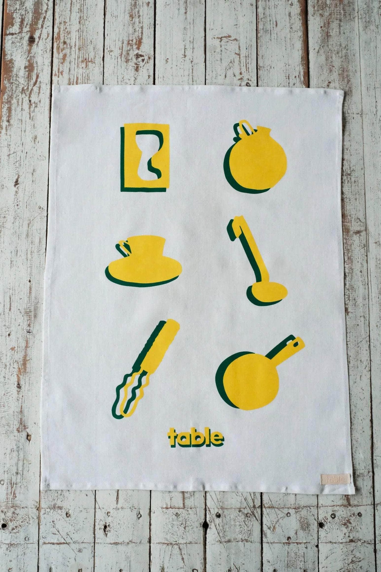 Yellow Market Dishcloth