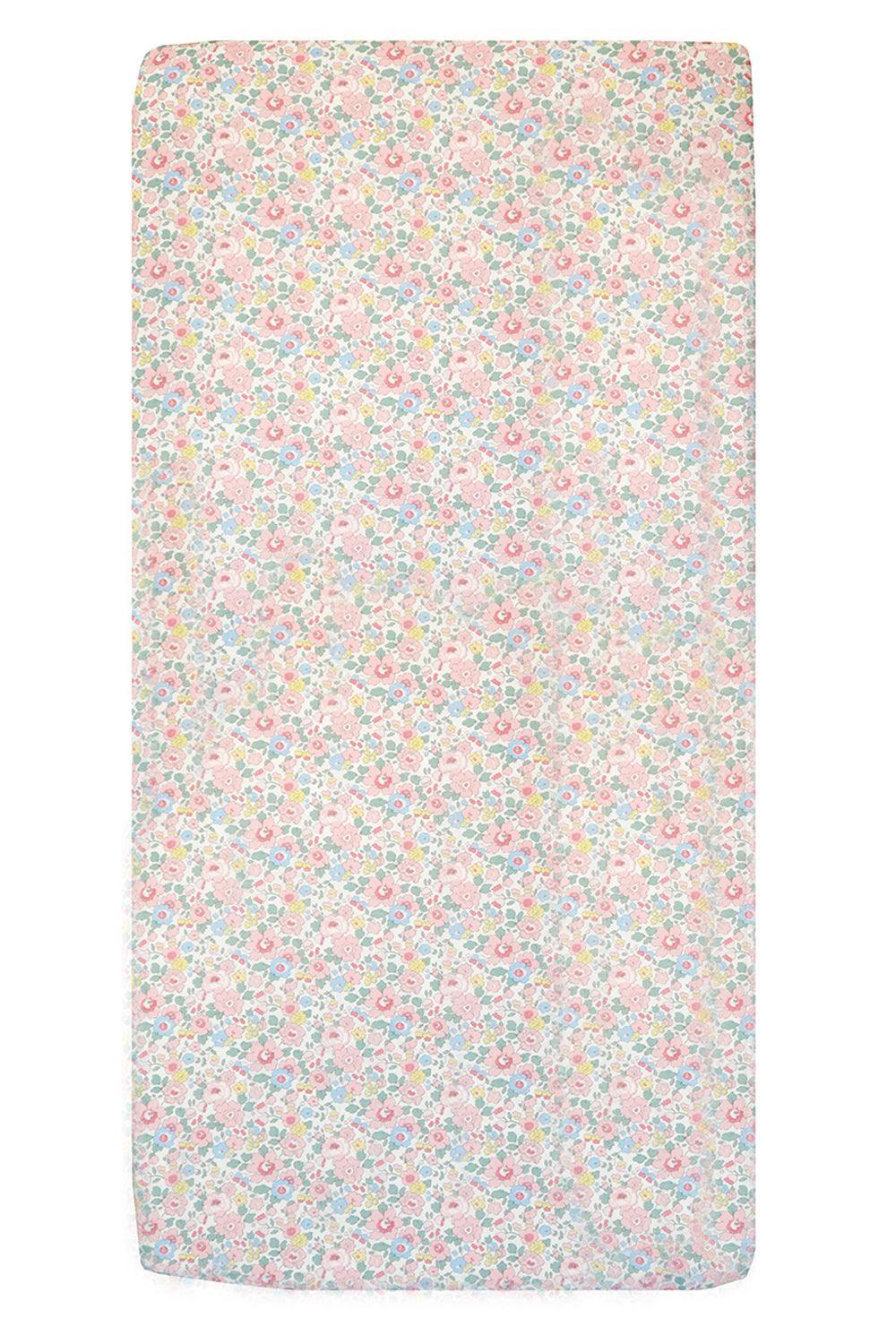 Fitted Sheet Made With Liberty Fabric Betsy Candy Floss