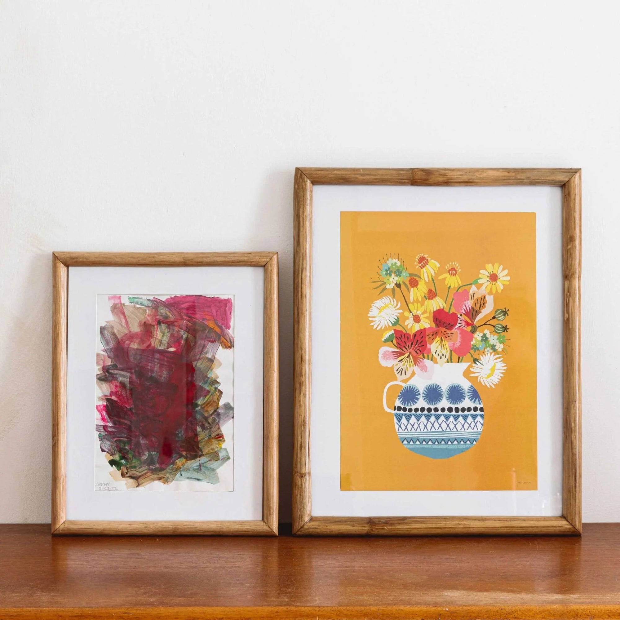 Odin Rattan Photo Frame (A4)