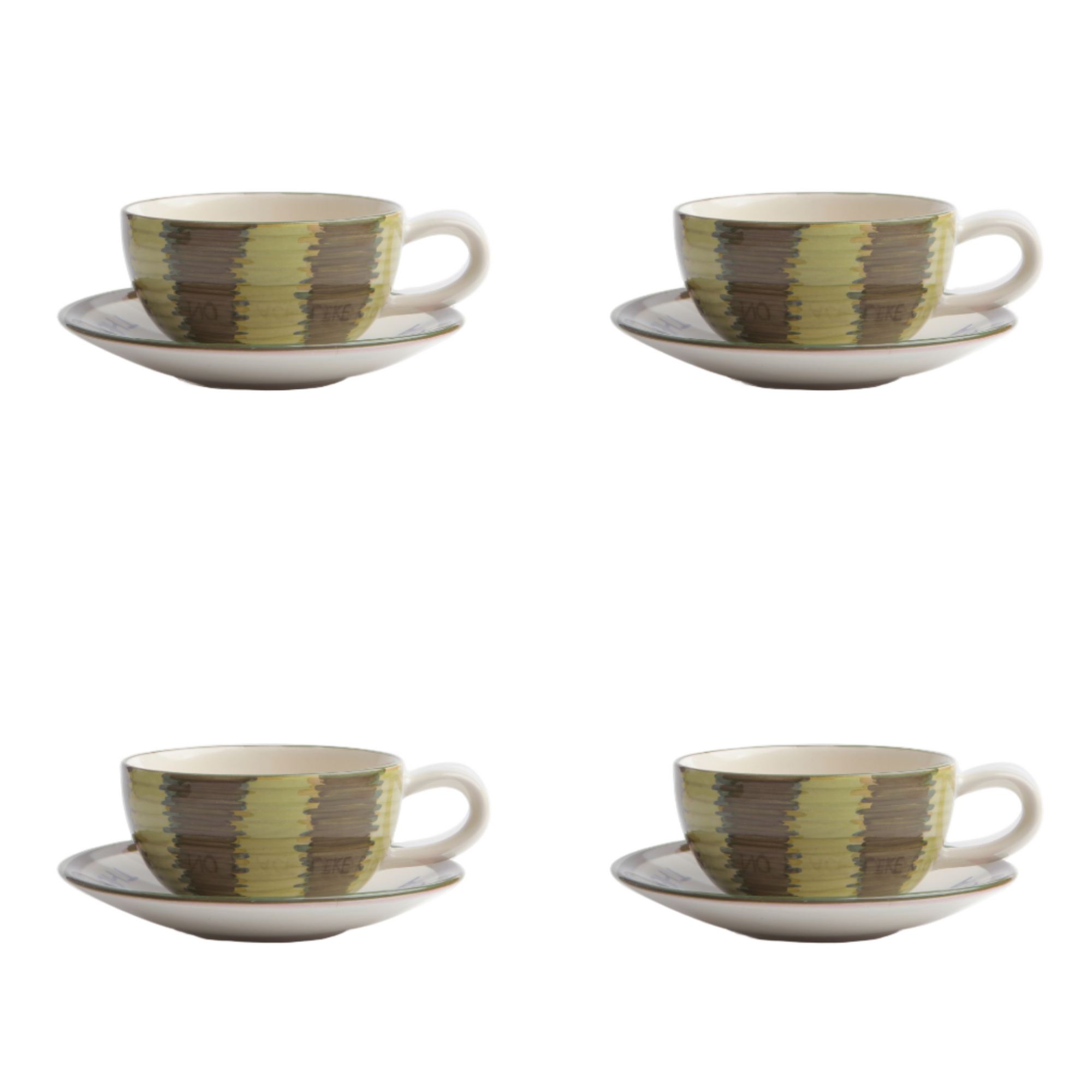 Frida Green Tea Set-Of-Four