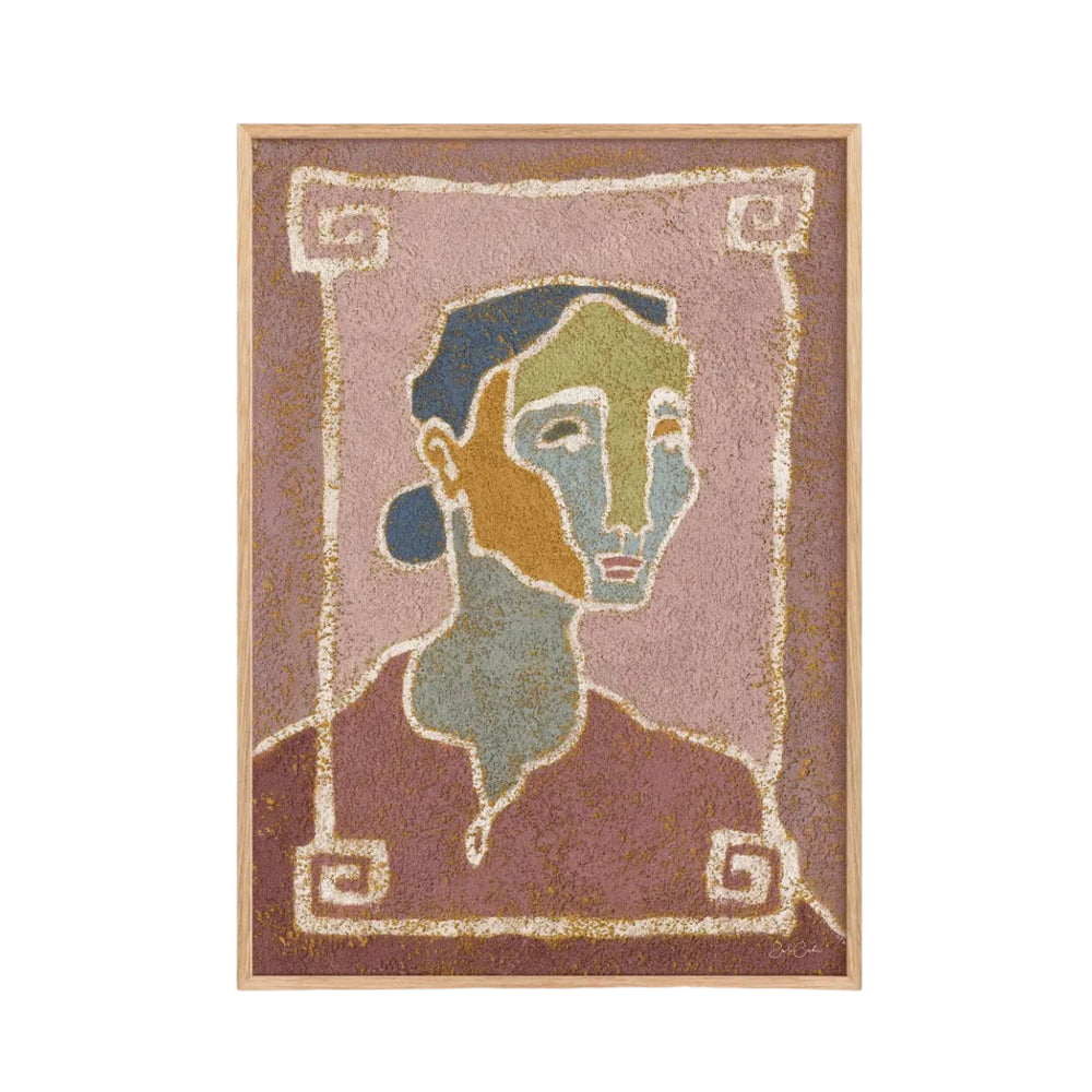 Colour Story No. 10 - Portrait Wall Art Print