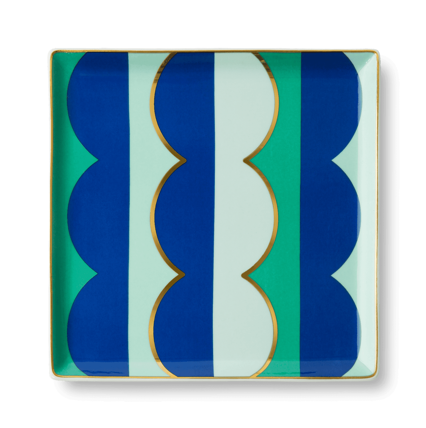 Riviera Wave Ceramic Tray