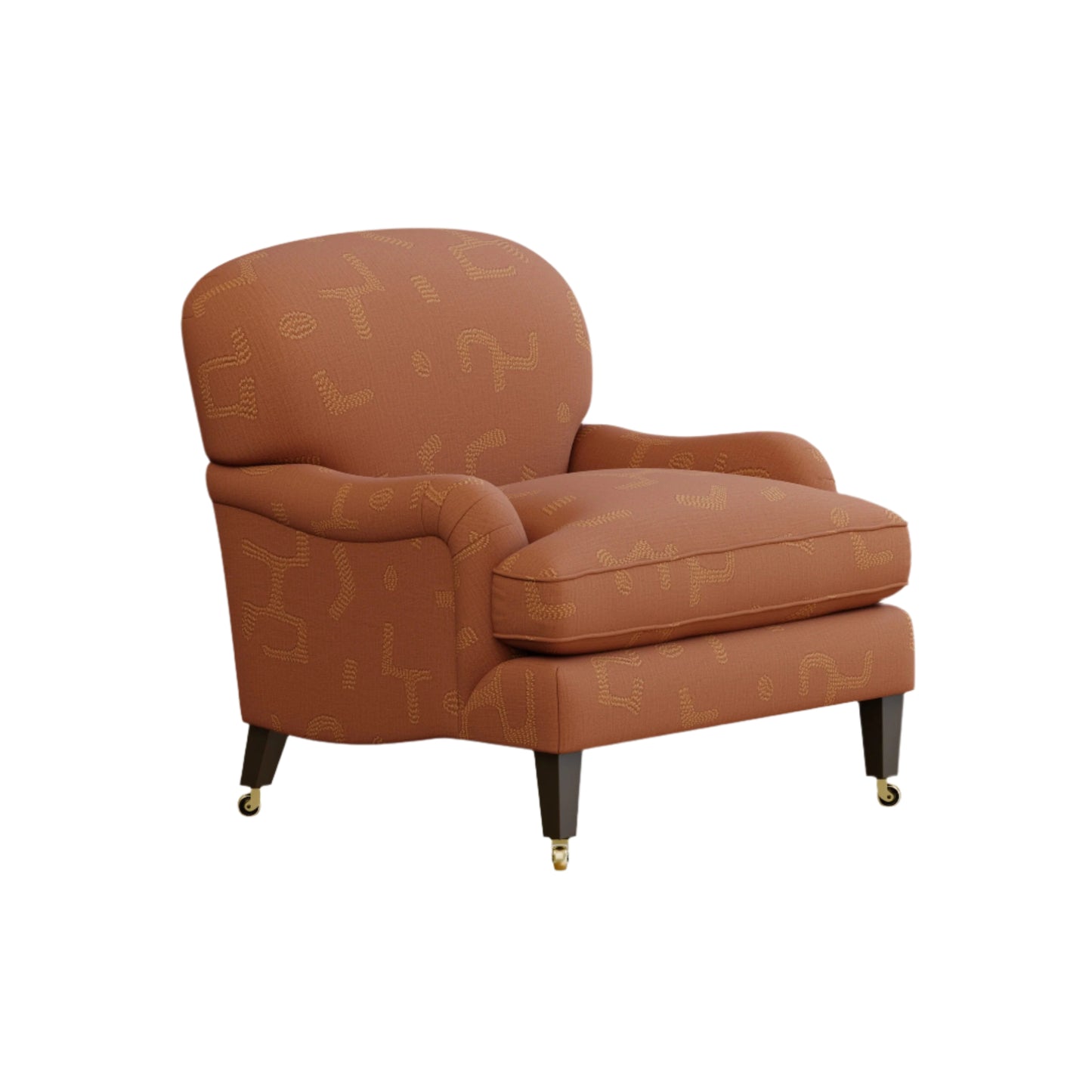 Sofia Armchair, Raphia, Tobacco
