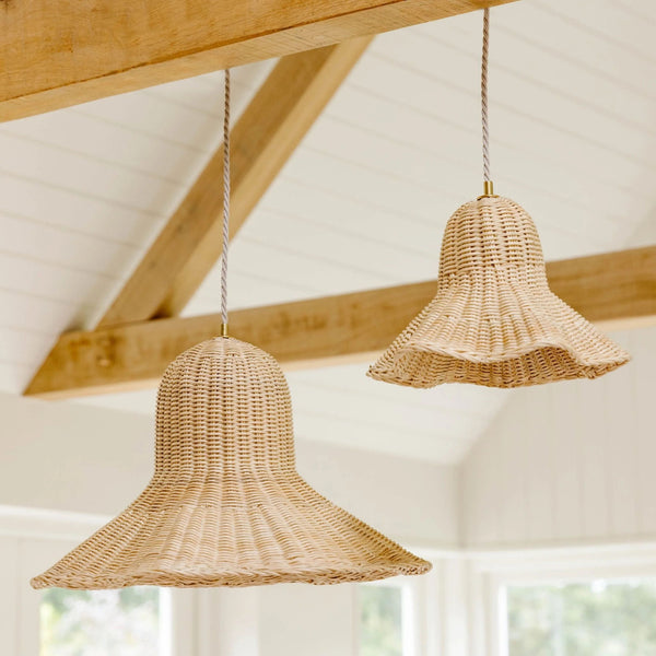 Octavia Rattan Pendant Shade (Large)