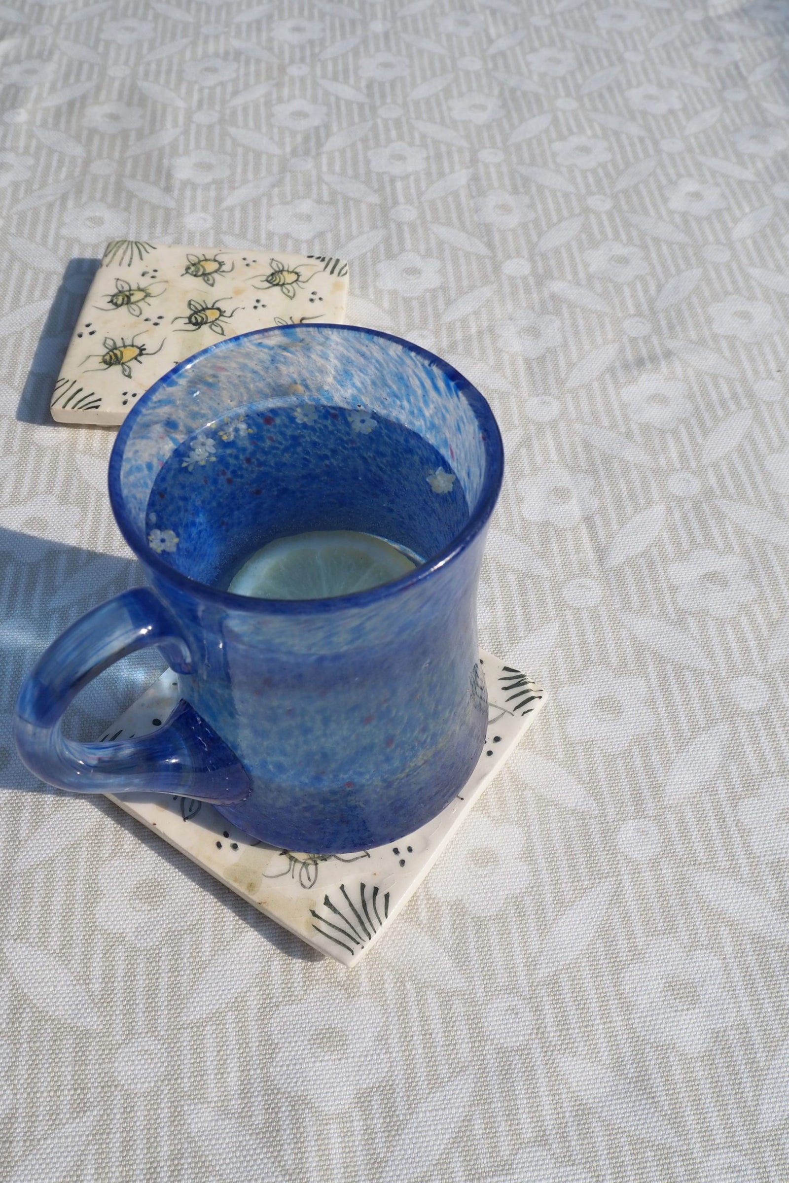 Mattea Off White Tablecloth