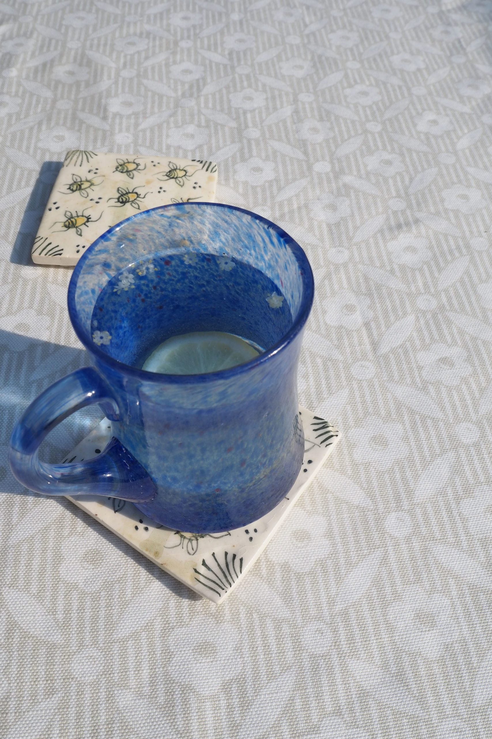 Mattea Off White Tablecloth