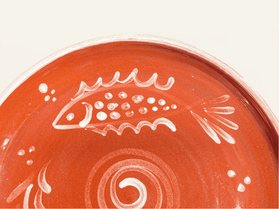 Anthologist Ceramic Psari Dinner Plate