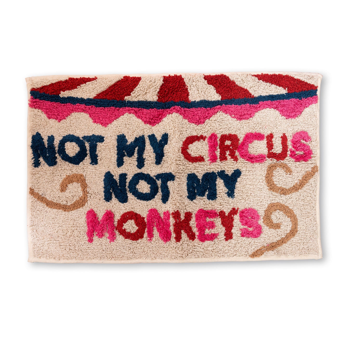 Not My Circus Bath Mat