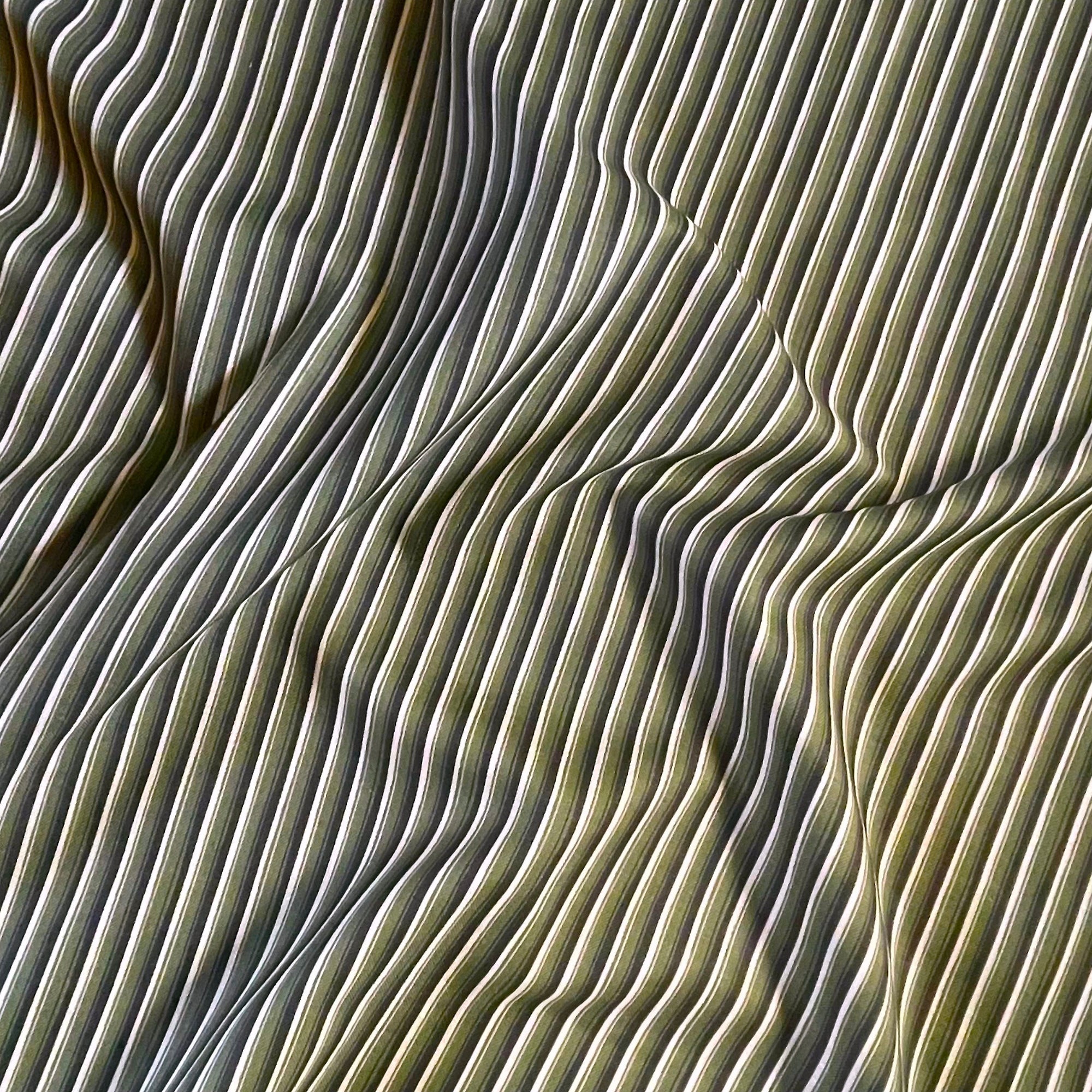 Modern Ticking Fabric - Pine Needle