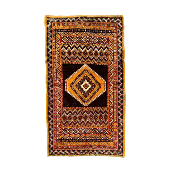 Vintage Moroccan Taznakht Rug 255/140 cm