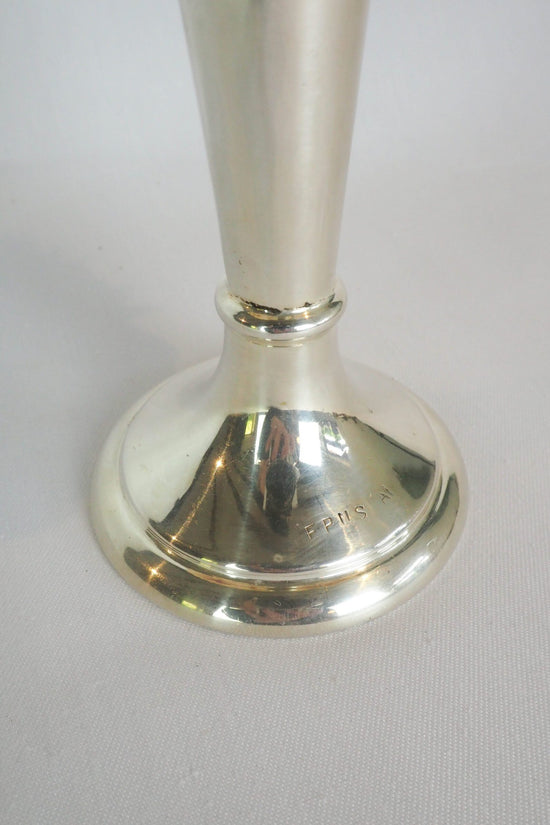Silver Plate Bud Vase