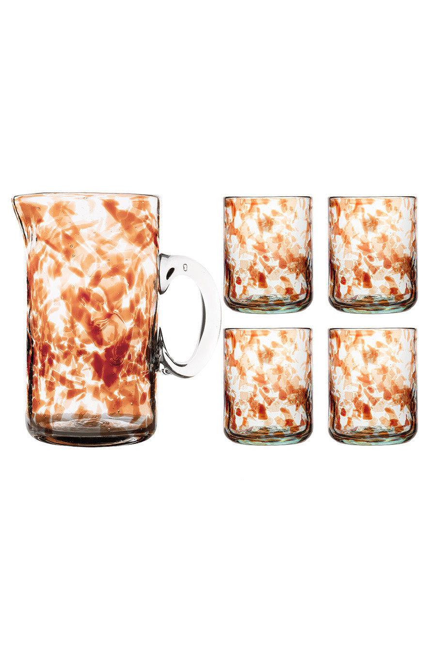 Oro Jug and 4 Tumblers Set