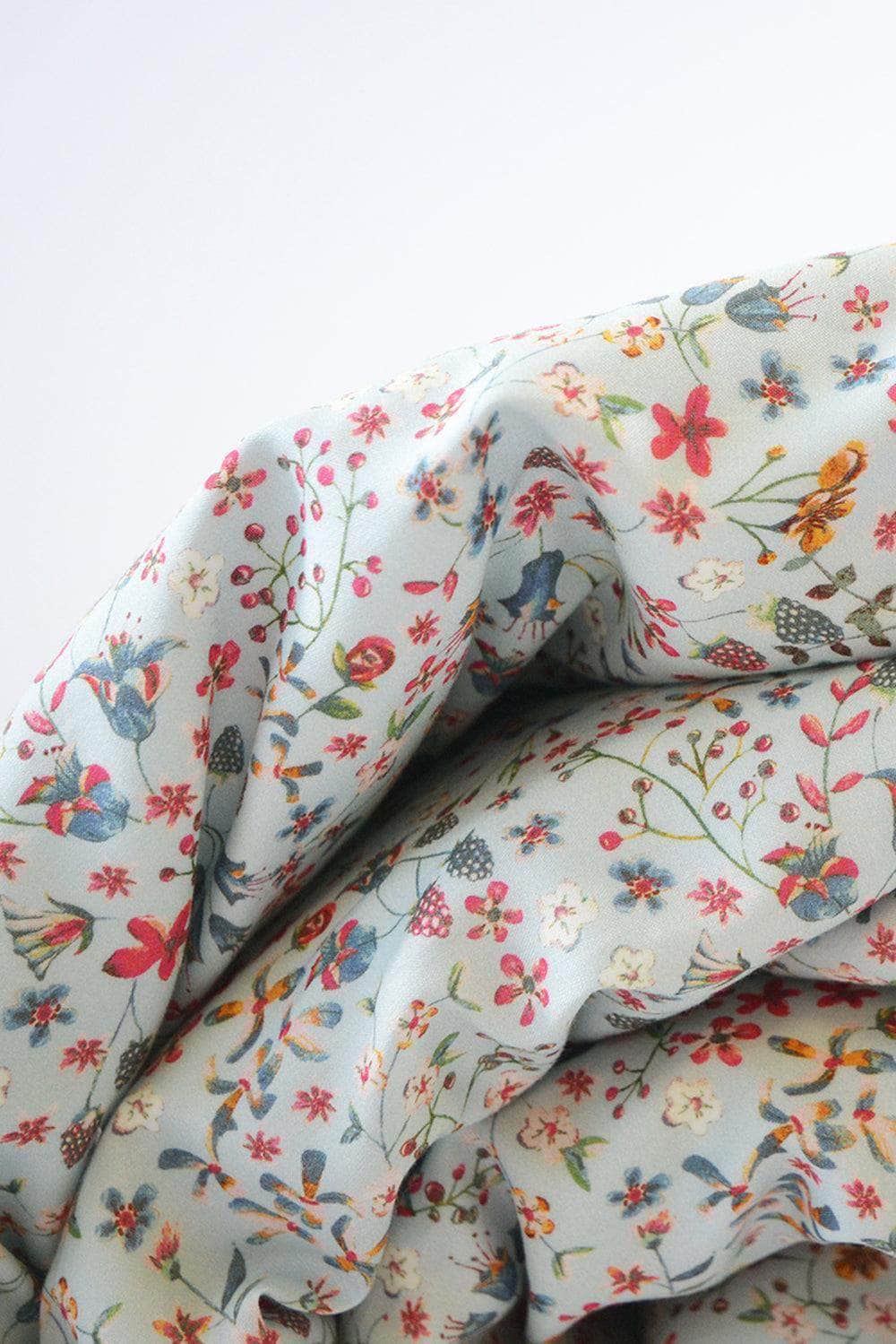 Bedding Made With Liberty Fabric Donna Leigh Duck Egg