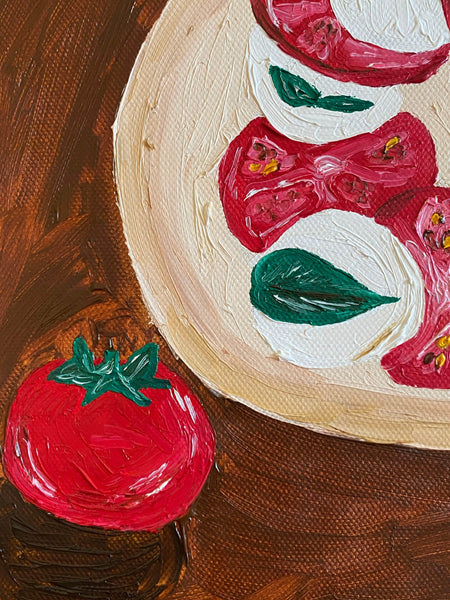 Salata Caprese Painting