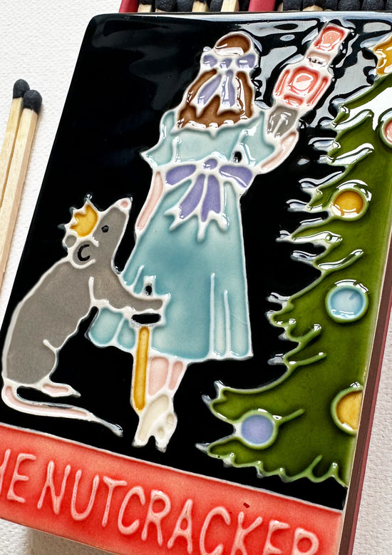 The Nutcracker Ceramic Matchbox