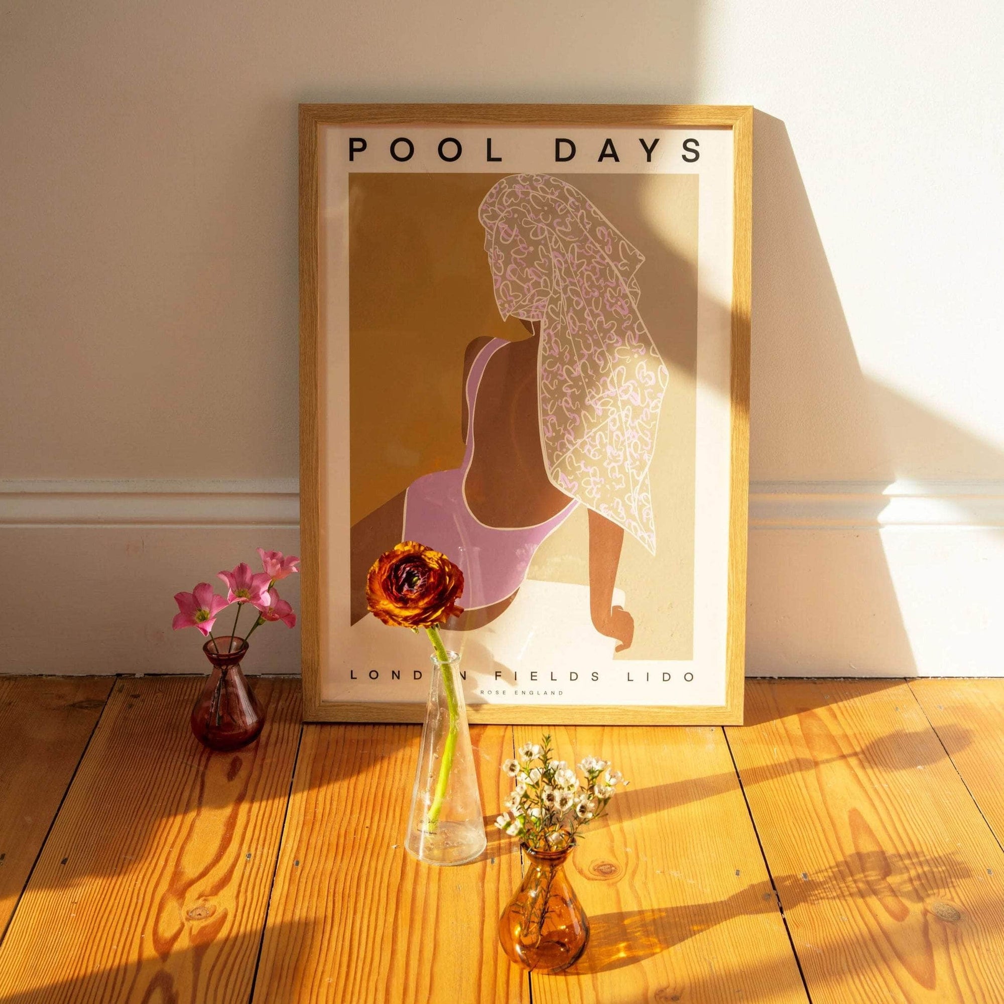 Pool Days Print