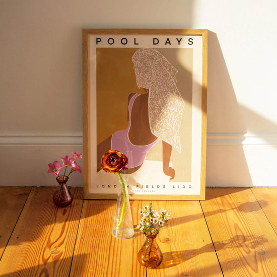 Pool Days Print