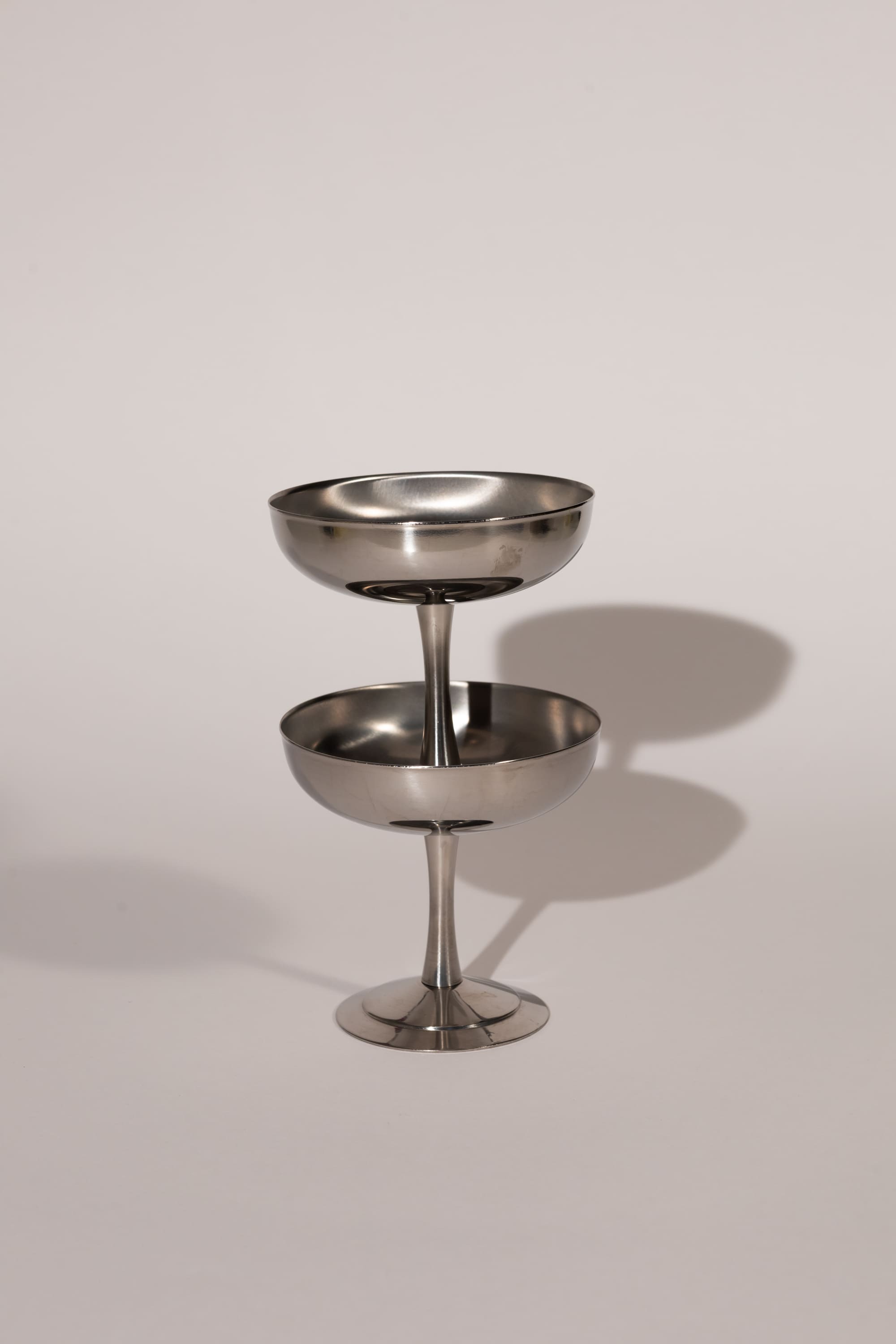 Italian Serving Set - 2 Coupes with Tray