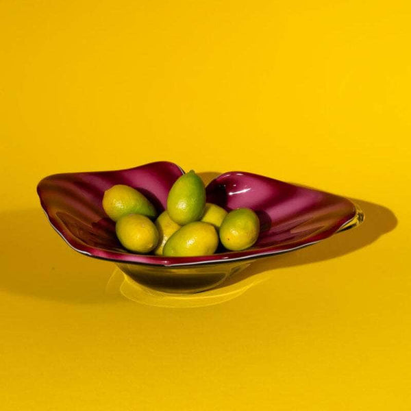 Mid-century Bohemian Opaline Glass Bowl