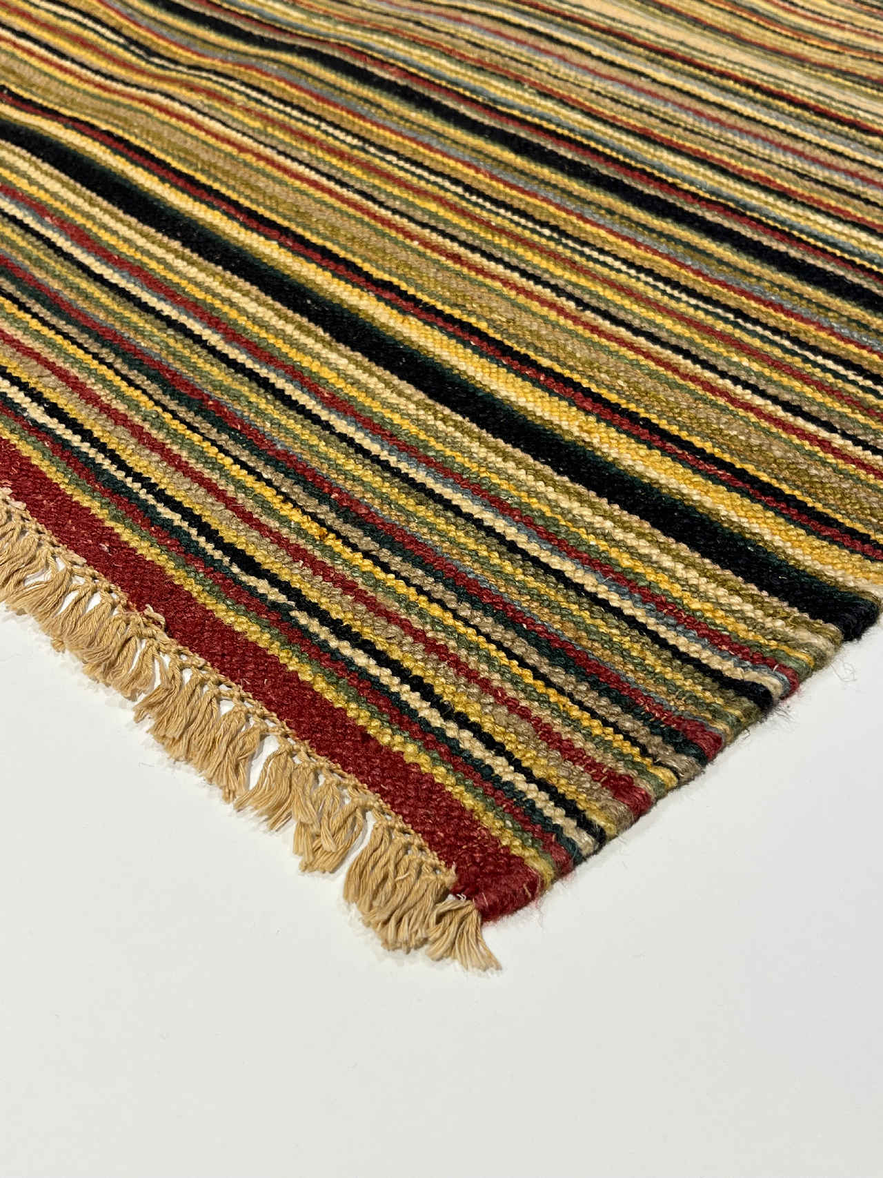 Indian Silk Kilim Rug