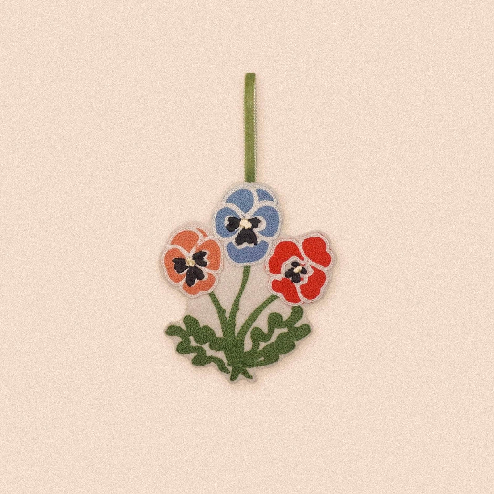 Winter Pansy Christmas Decoration
