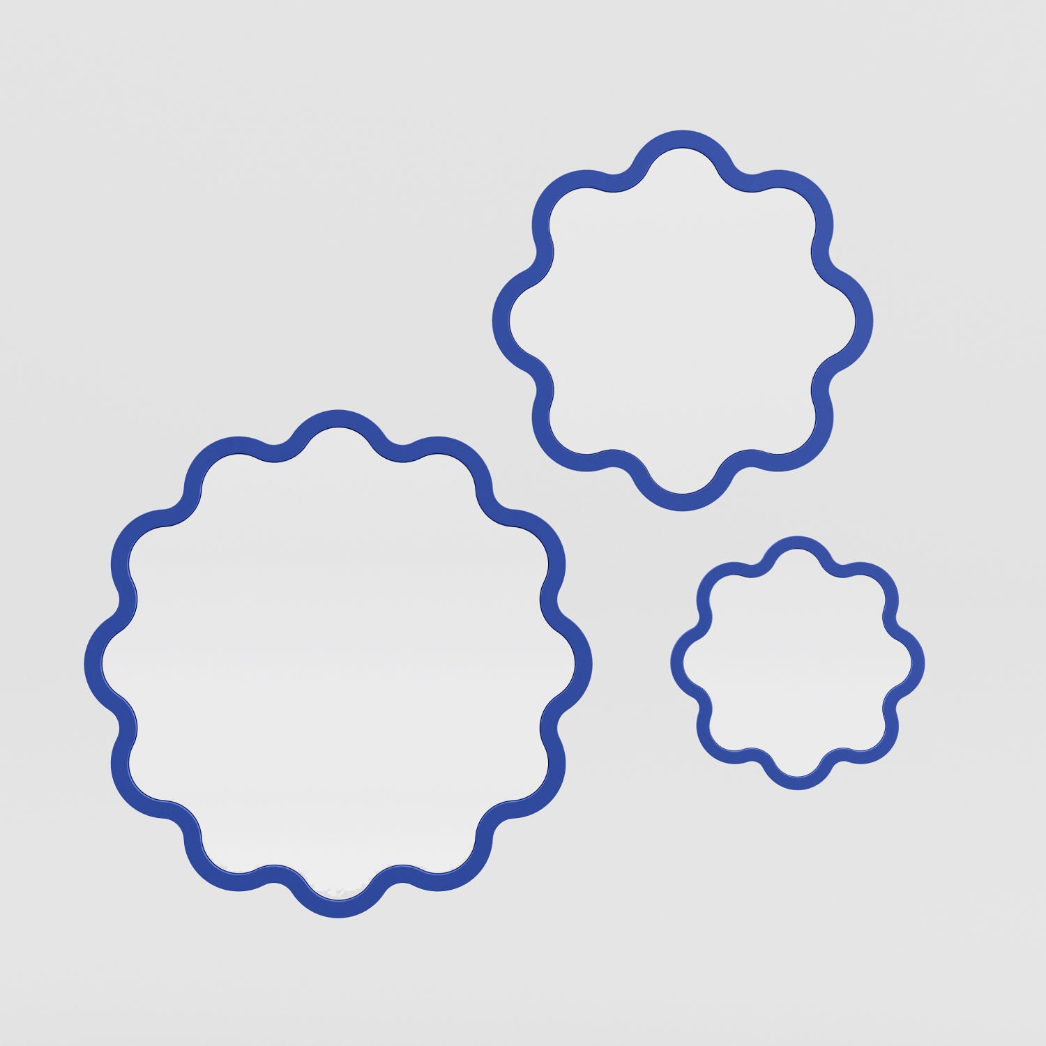 Hvyli Round - Wavy Mirror