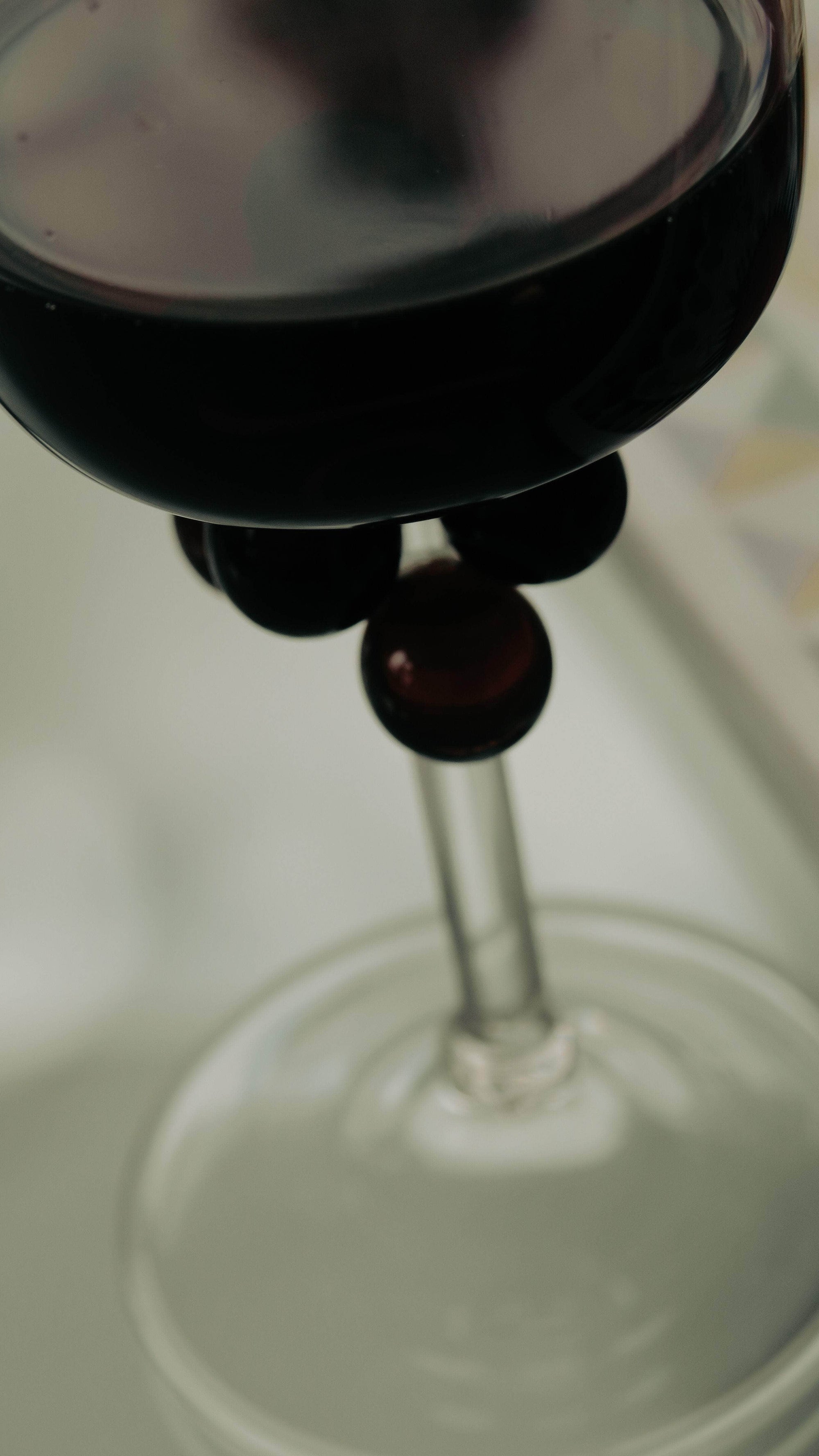 Grapes Wine Glasses (set of 4)