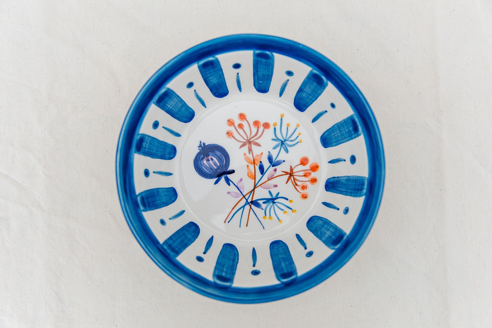 Blue Serving Bowl - The Portuguese Chitas