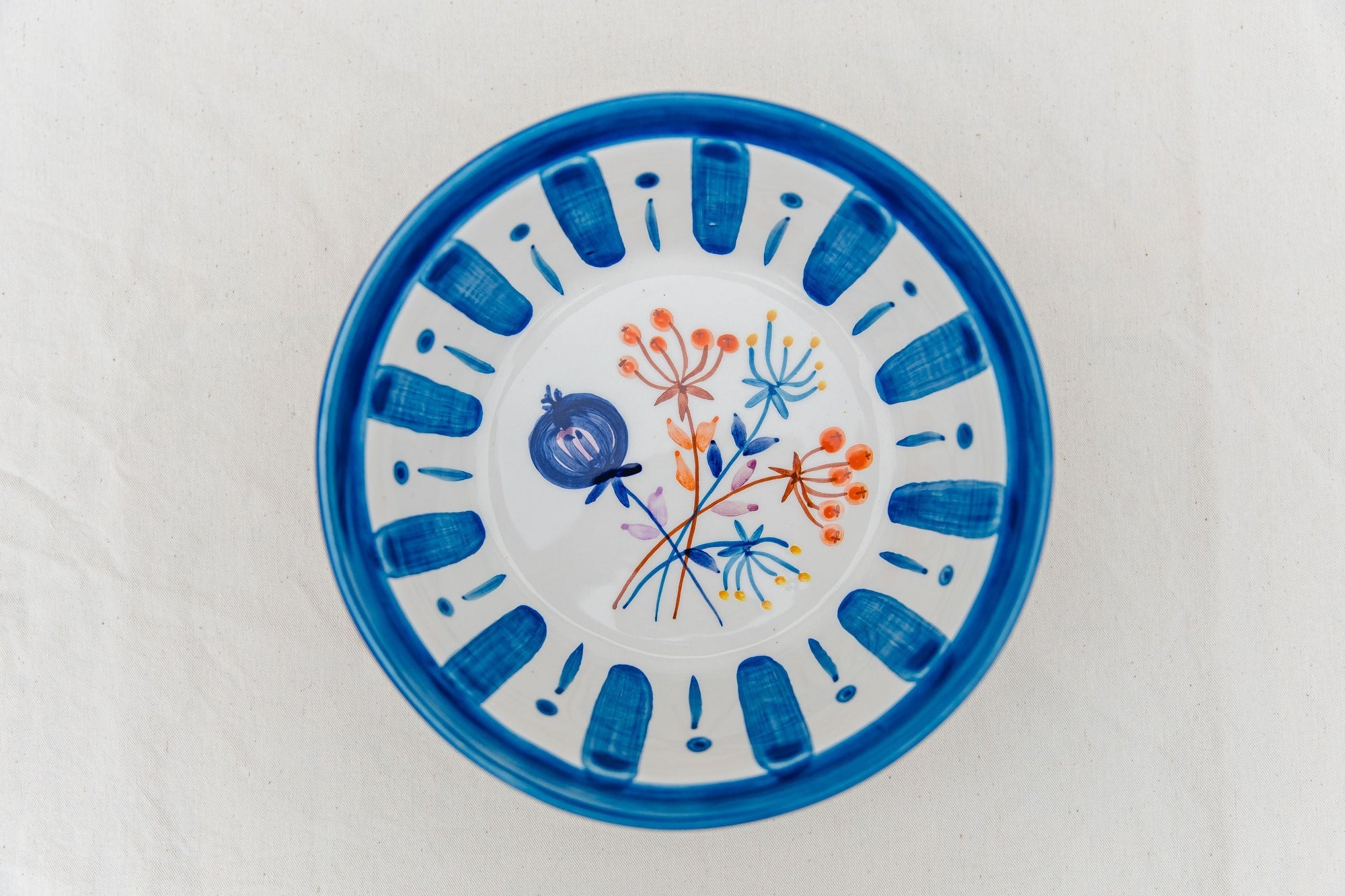 Blue Serving Bowl - The Portuguese Chitas
