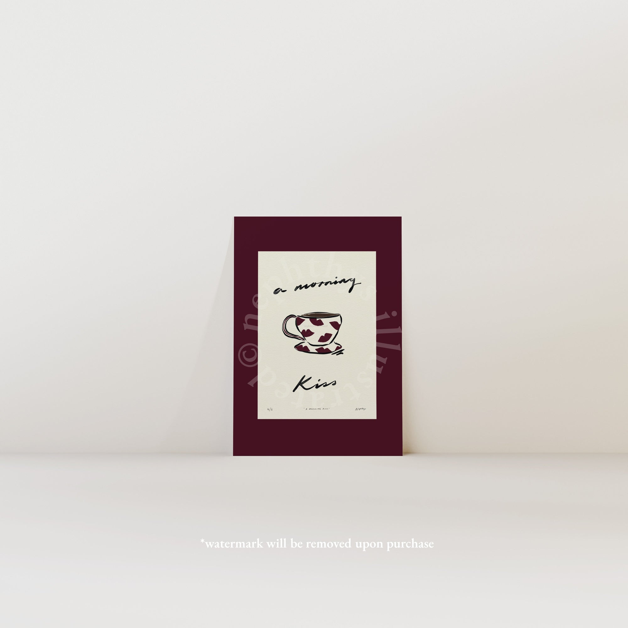 Morning Kiss Print