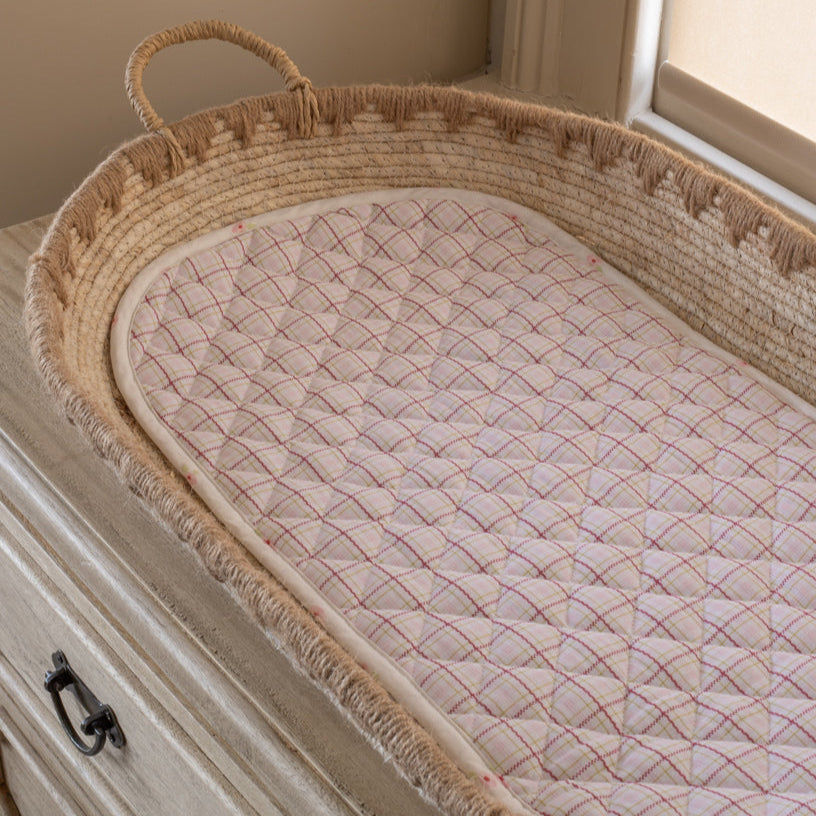 Changing Basket Cotton Liner - Anemone