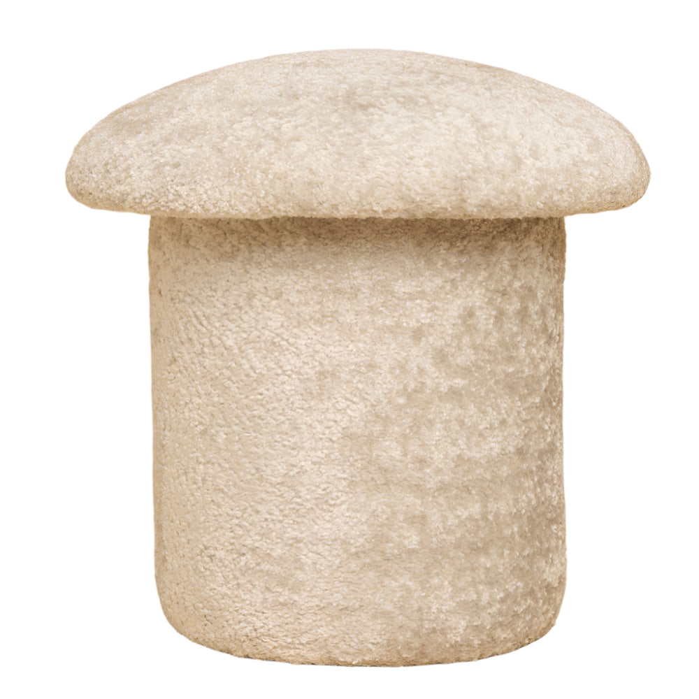 Truffle Boucle Stool