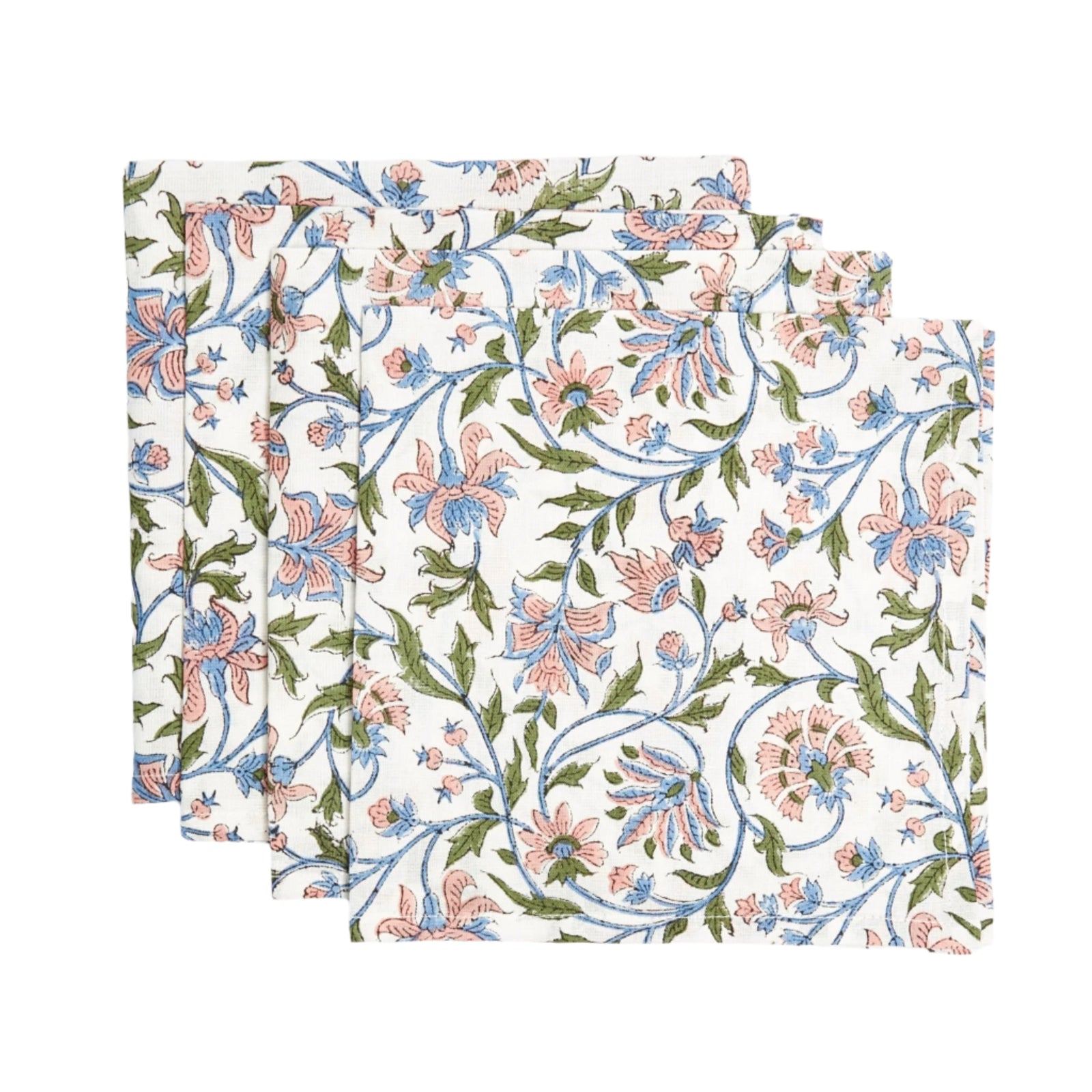 Fantasia Block Print Napkins (set of 4)