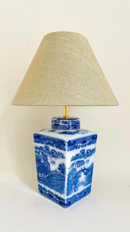 Antique Ringtons Jar Lamp
