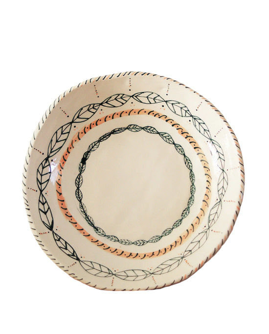 Grecian Leaf Serving Platter 02