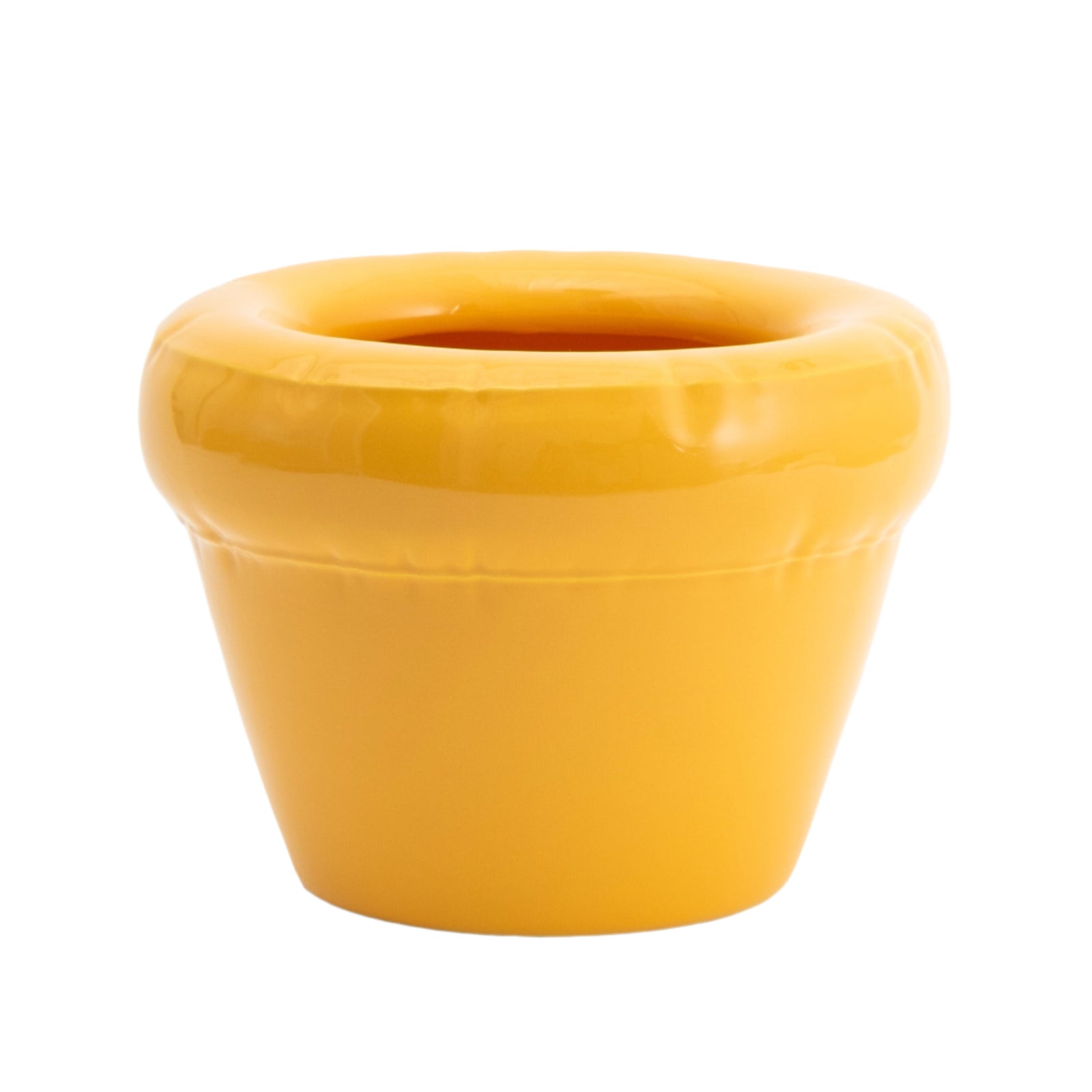 Planter 'PIERRE' Yolk Gloss