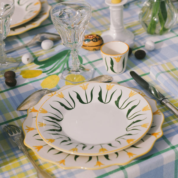 Fan Fan Dinner Plate