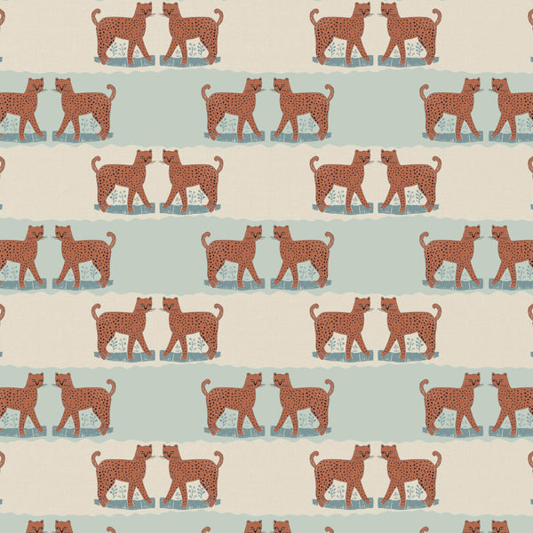 A Leopard Never Changes it's Spots Fabric