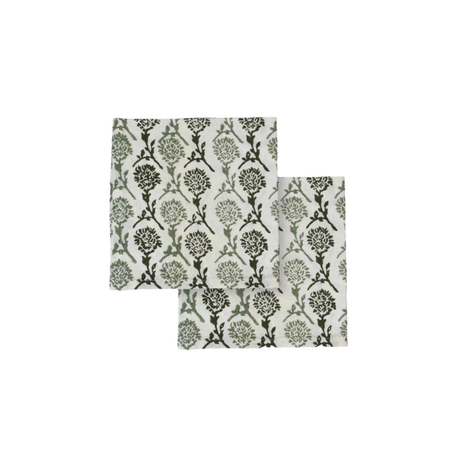 Nikhar Linen Table Napkins - Set of 2 Sage Green