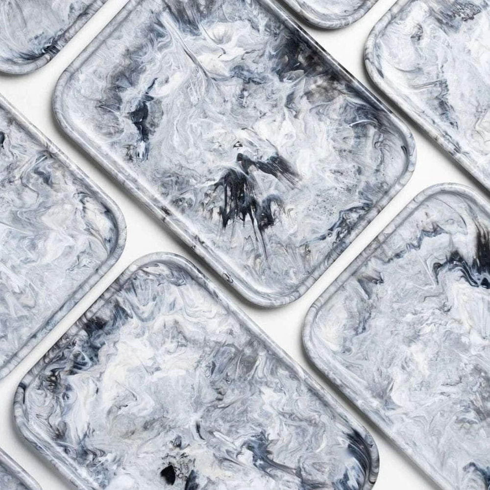 Recycled Plastic Tray - Granite