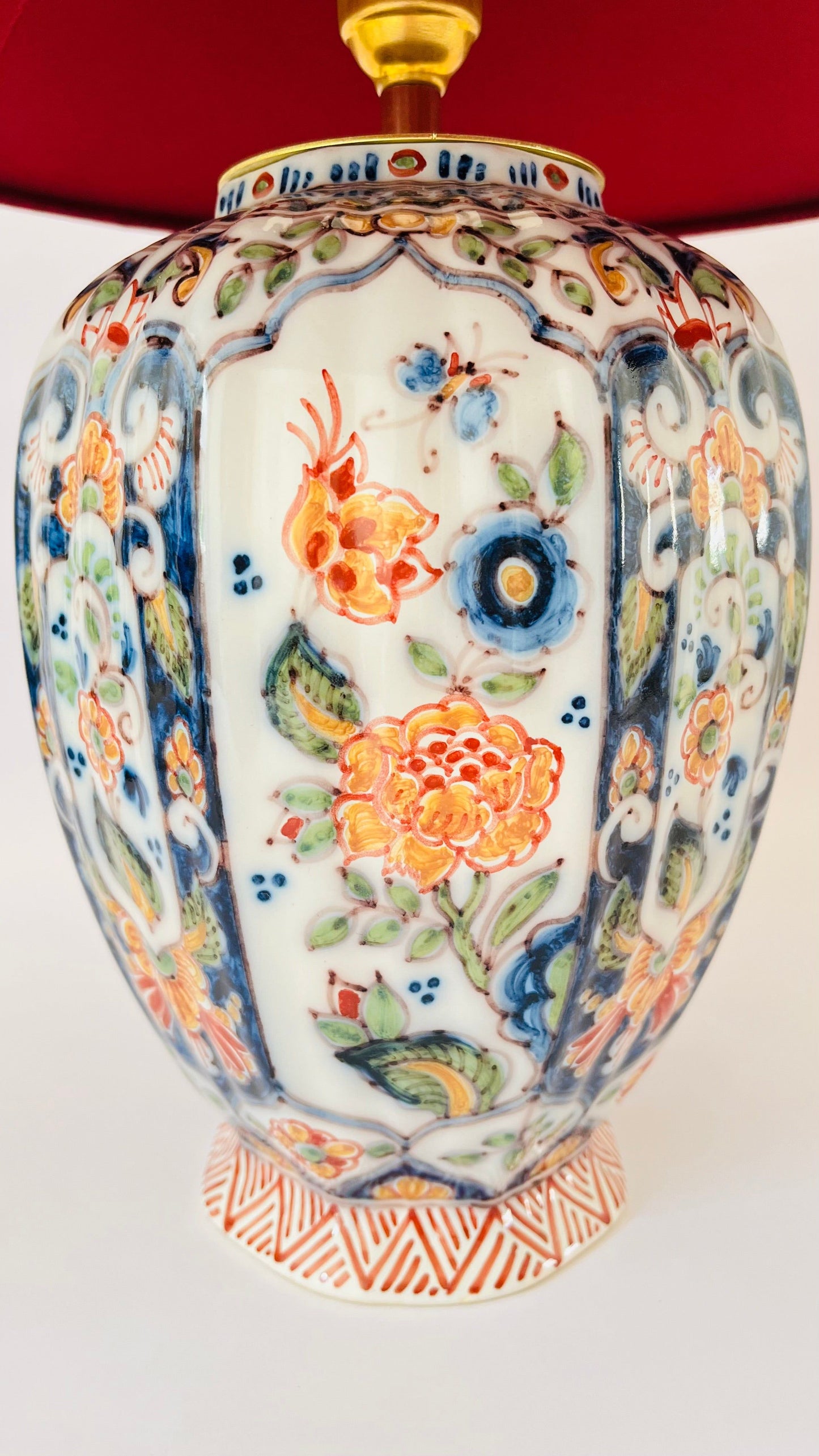 Antique Makkum Lamp