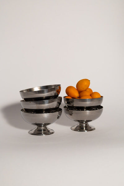 Vintage French Dessert Coupes #4